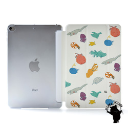 深海魚 iPad 保護套 iPad 保護套 眼墊保護套 iPad Pro 12.9 11 10.5,9.7 個性化 第1張的照片