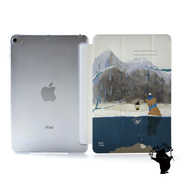 Snow Mountain iPad Case iPad Case Eye Pad Cover iPad Pro 12.9 11 第1張的照片