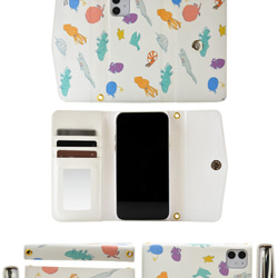 Smartphone Shoulder Pochette Dog iPhone android Pouch Diagonal S 第7張的照片