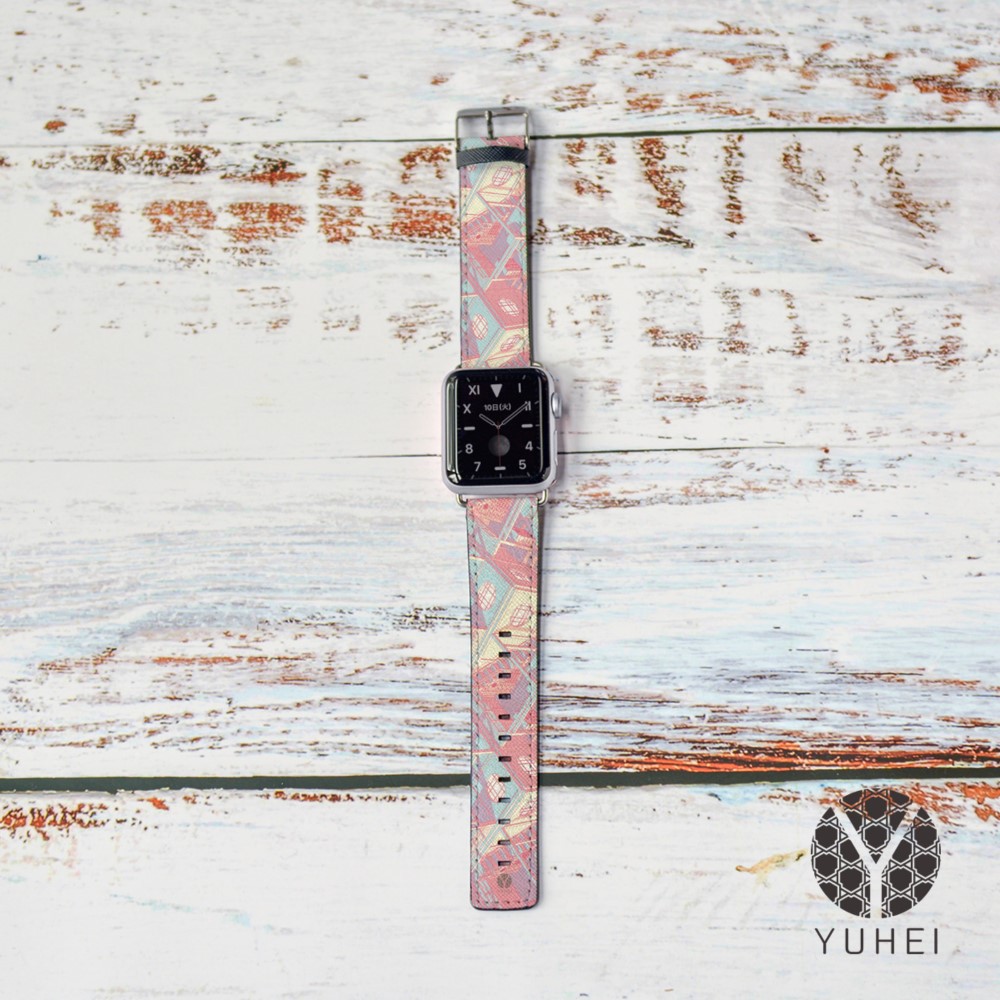 Apple Watch ベルト レザー バンド applewatch 6/5/4/3/2/1/SE 北欧 和柄