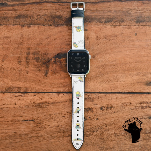 Apple Watch 皮帶皮革錶帶 applewatch 6/5/4/3/2/1/SE Yokai Amabie 第1張的照片