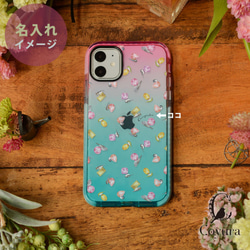 スマホケース ソフトケース かわいい＊鳥＊TPU ケース カバー 名入れ可 2枚目の画像