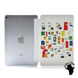 クマのiPad ケース iPadケース アイパッド カバー iPad Pro 12.9 11 10.5,9.7 名入れ 1枚目の画像