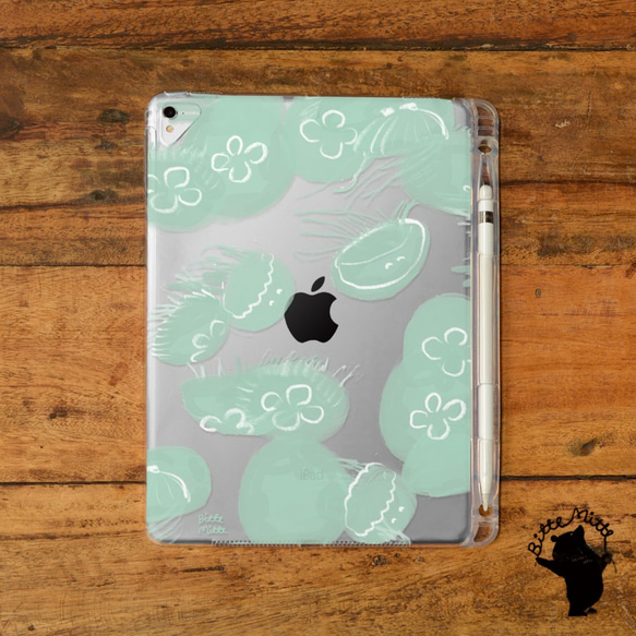 Squiggle柄 iPad Case スクイグル アイパッド ケース iPad 第9世代 ケース カバー アイパッド iPadケース うさぎ かめ