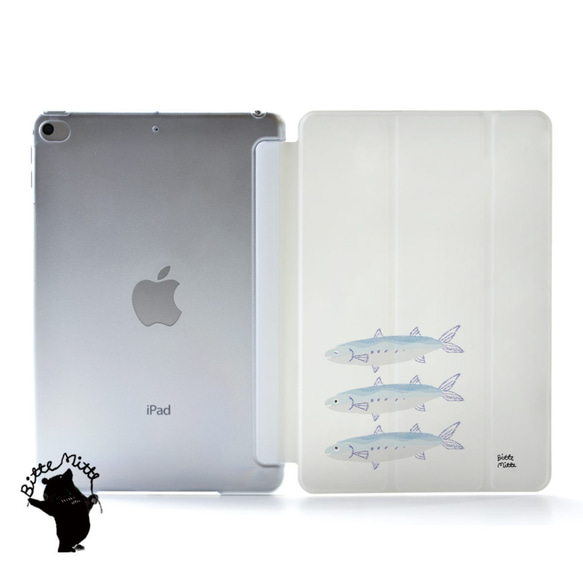 Fish iPad 保護套 iPad 保護套 iPad 保護套 iPad Pro 12.9,11 mini 5,4 個人化 第1張的照片
