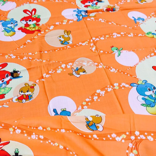 うさはなちゃんき生地　2004年レトロ新品未使用品 Yahoo!オークション -「サンリオ レトロ」(ウサハナ) (サンリオ