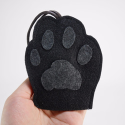 ✿可愛動物鑰匙包－黑貓掌✿ 第1張的照片
