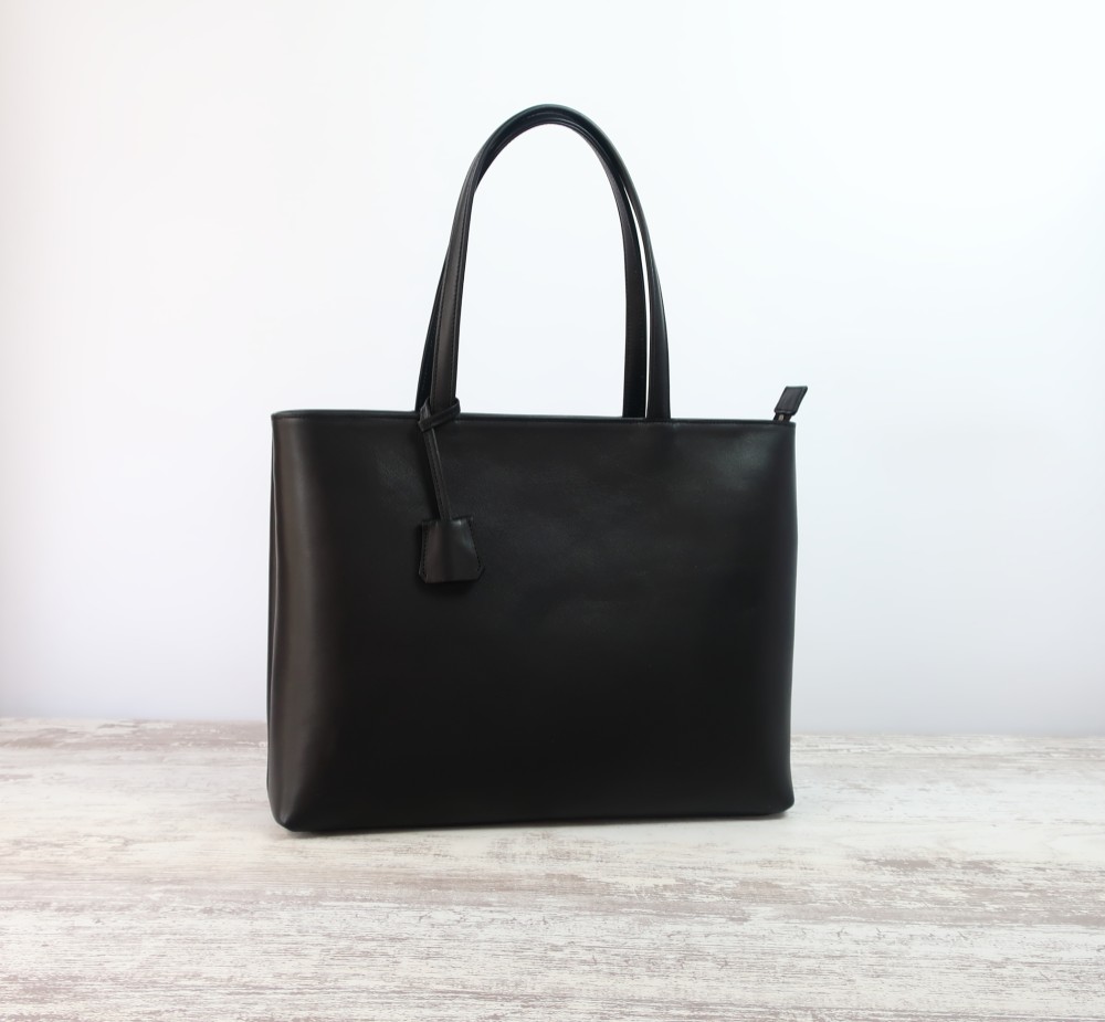 A4サイズトートbag(M)・ファスナーver☆彡ブラック・受注商品