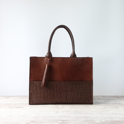 人気シリーズ】A4サイズしかくトートbag☆彡外縫いver・受注製作・お色