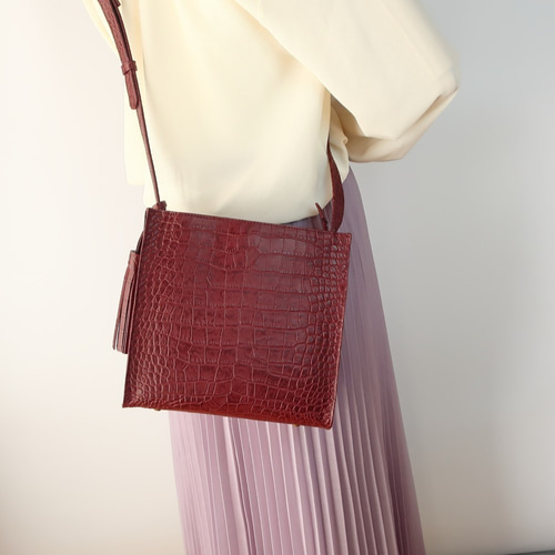 なべ太朗様　オーダー　ショルダーバッグ セール】 太ベルト2WAYBOXショルダー （ショルダーバッグ