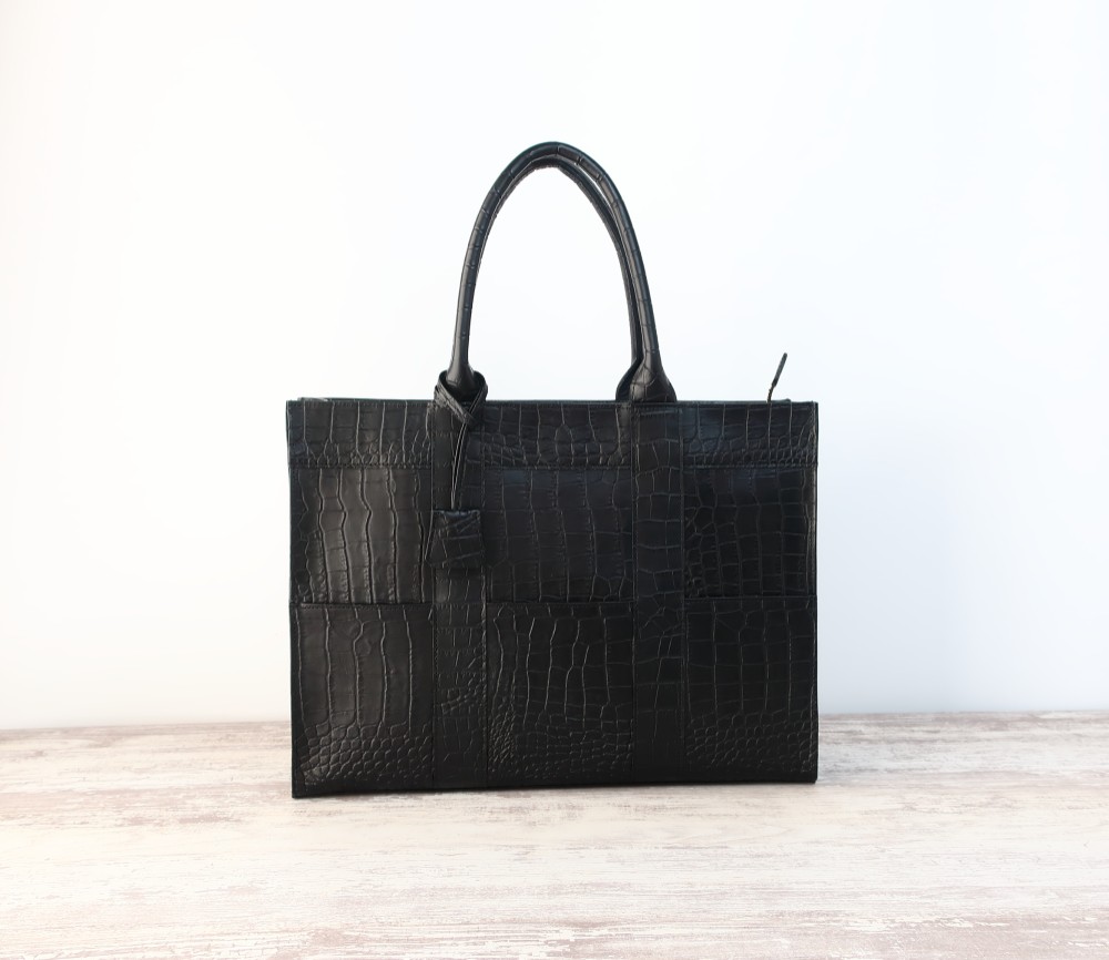 ラポッシュトートbag（L)・ファスナーver☆彡受注製作・お色違いもお作り可能です。