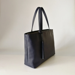 【ファスナーver 】A4サイズトートbag(L）☆彡受注商品・お色違いやカスタム可能です・オプション豊富 7枚目の画像