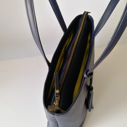 【ファスナーver 】A4サイズトートbag(L）☆彡受注商品・お色違いやカスタム可能です・オプション豊富 16枚目の画像