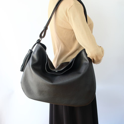 ハーフムーン２ＷＡＹショルダー（サイズＬ）☆彡お好きなお色でお作りします 2枚目の画像