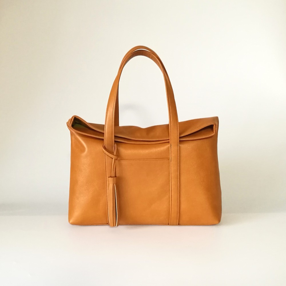 セレクトトート・lady.ver☆キャメル・A４サイズ対応☆彡Creema限定/受注製作