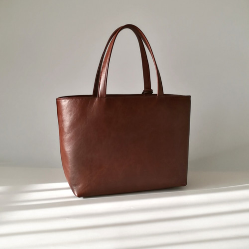 シンプルトートbag（L)☆彡受注製作・マチ幅15センチver