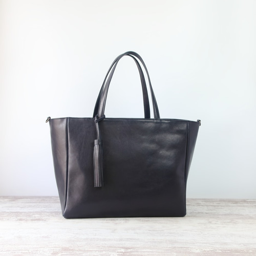 グラントートbag（L)☆彡ファスナーver・バケッタレザー/受注商品