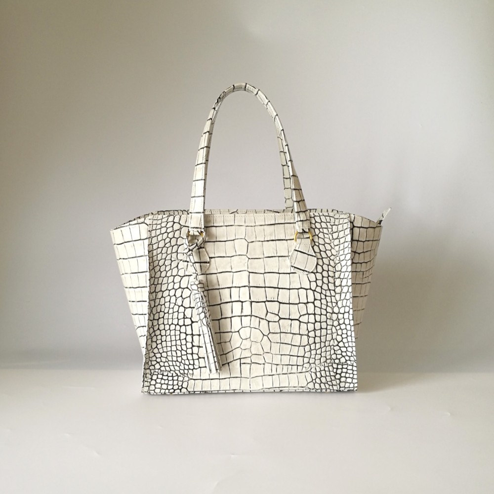 ボヤージュbag.（M）・ファスナー付き☆彡バニラ・受注製作