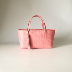 Dax手提袋SS尺寸☆彡粉紅色/ Kabuse裡面·訂單生產 第1張的照片