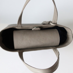 Dax手提袋MS尺寸☆彡灰色·定制生產·與Kabase 第6張的照片