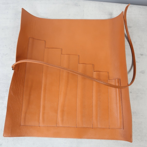 革の包丁ケース・ロールタイプ☆彡受注生産 その他ケース naoao.bag
