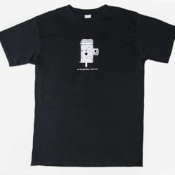 T-Shirt：Vintage Camera Agfa Billy II（Black/Gray Colors） 4枚目の画像