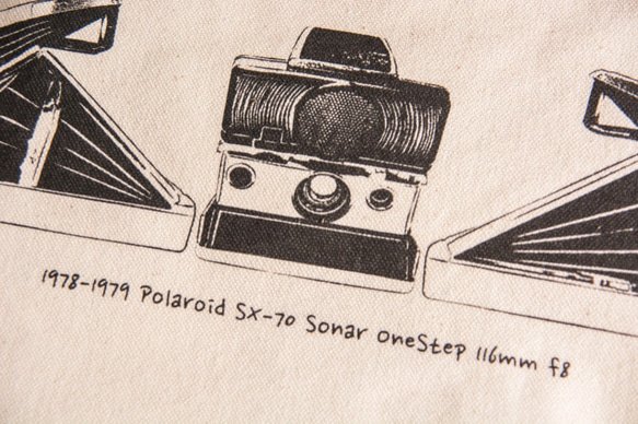 Tote Bag： Polaroid SX-70 Sonar OneStep 4枚目の画像