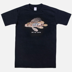 T-Shirt：獅子魚 Lionfish（Black/White Colors） 1枚目の画像
