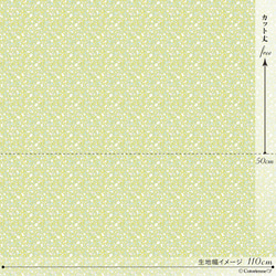 Sunny Land -mimosa (CO912467 D) ダブルガーゼ【コトリエンヌ生地】 3枚目の画像