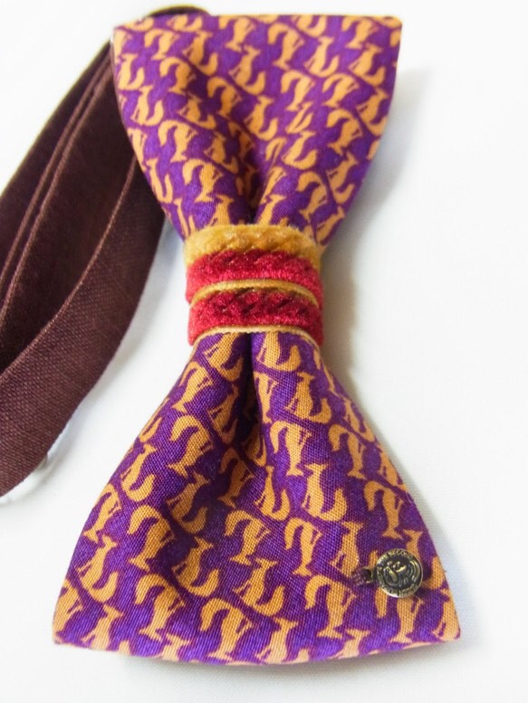 ボウタイ・蝶ネクタイ　オレンジフォックス