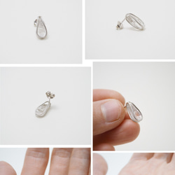 原石系列-權杖水晶‧純銀單邊耳釘 (一個) 第9張的照片