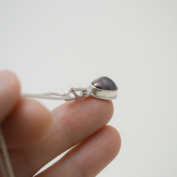 簡單小石系列-巴洛克珍珠‧純銀項鍊‧#5 第6張的照片