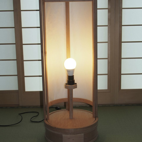 遠州行灯（円周行灯） スタンドライト・テーブルランプ かねとく工房