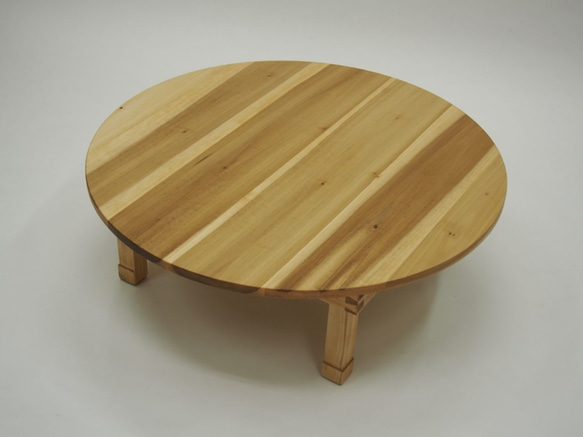 卓袱台（ちゃぶ台）　折り畳み式　ローテーブル　サイズオーダー可能 2枚目の画像