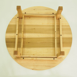 卓袱台（ちゃぶ台）　折り畳み式　ローテーブル　サイズオーダー可能 5枚目の画像
