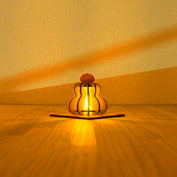 「鏡餅」木製ミニランプ 4枚目の画像