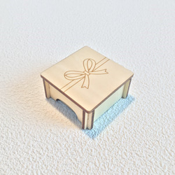 「フランク」木製チョコレートギフトボックス　かわいい　バレンタイン 6枚目の画像