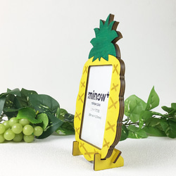 “菠蘿”木製相框（L尺寸） 第2張的照片