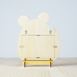 “鼠標”木製相框（L尺寸） 第3張的照片