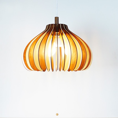 オニオン」木製 3灯ペンダントライト 照明 おしゃれ かわいい