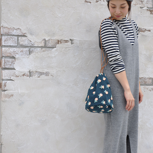 受注生産 ミナペルホネン 巾着バック