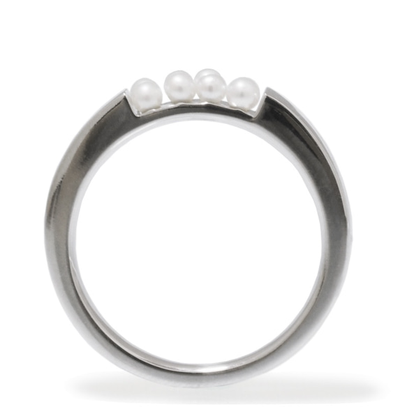8 pearl ring (SV925) 3枚目の画像
