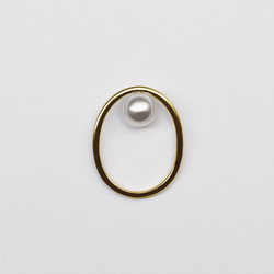 內珍珠環（K10） 第3張的照片