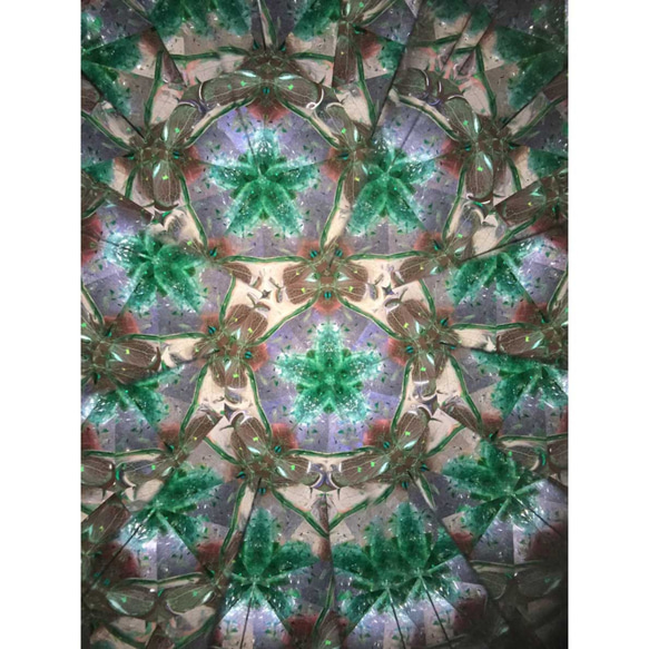 万華鏡「竹と桜」 3枚目の画像
