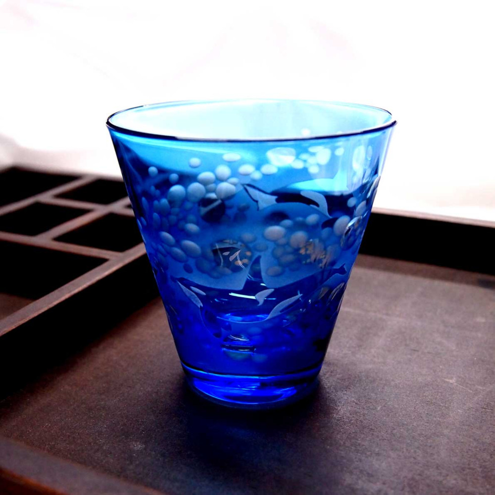海のロックグラス「シャチ～オルカ」