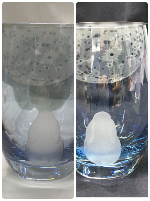 タンブラー「月とUSAGI」青 7枚目の画像