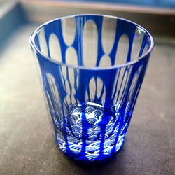 切子盃「青海波」 グラス 自由工房 通販 7697492｜Creema(クリーマ)