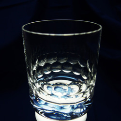 クリスタルロックグラス「青いスカラベ」 2枚目の画像