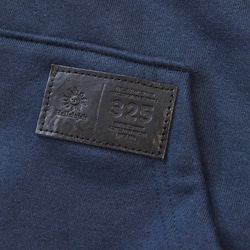加厚連帽衫重棉套頭衫棉拉絨背面皮革標籤全 2 色 TC020 第8張的照片