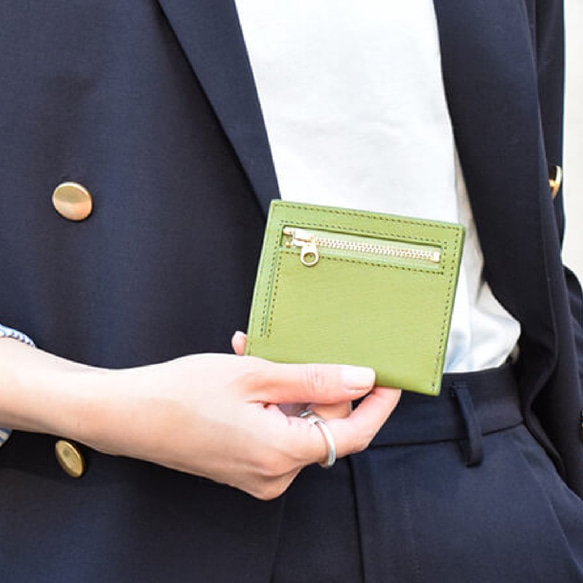 【在庫限りのビッグセール】フラグメントケース ミニ財布 財布 コンパクト 本革 薄い 薄型 小さい 防水 HAW019 4枚目の画像